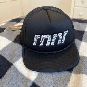 Black RNNR Trucker Hat